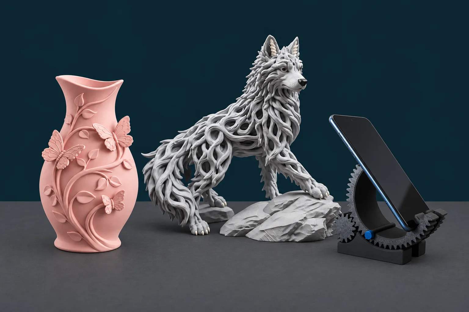 3D Ürünler üretim örnekleri